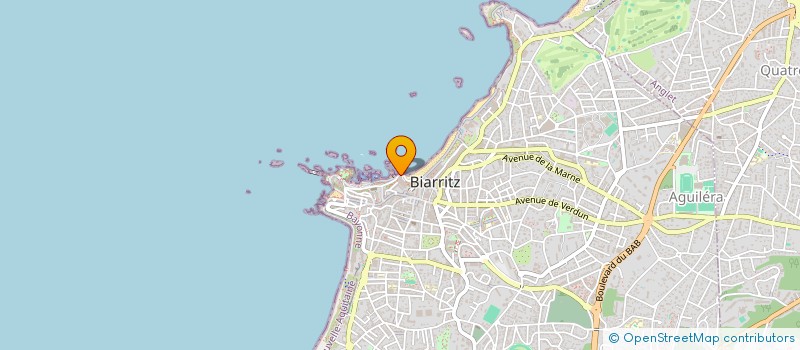 localisation de l'entreprise MADAME ODETTE VIGNEAU à BIARRITZ