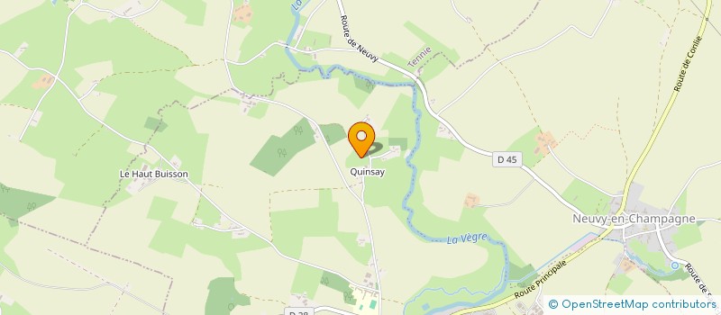 localisation de l'entreprise MADAME ODETTE-YVETTE PEAN  BERNAY-NEUVY-EN-CHAMPAGNE