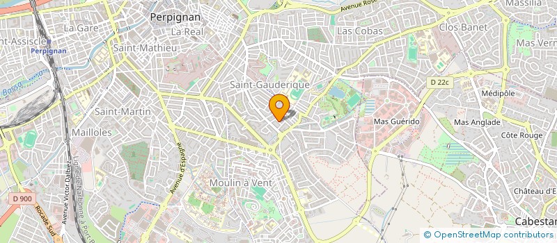 localisation de l'entreprise MADAME ODETTE ZERBIB à PERPIGNAN