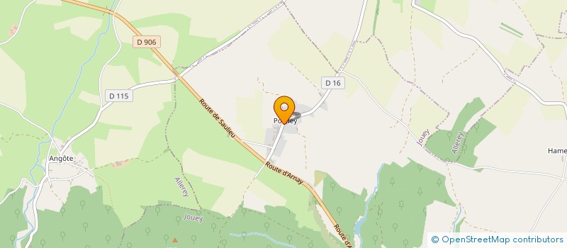 localisation de l'entreprise MADAME ODETTES FEURTET  JOUEY