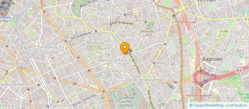 localisation de l'entreprise MADAME ODIL SEIN  PARIS