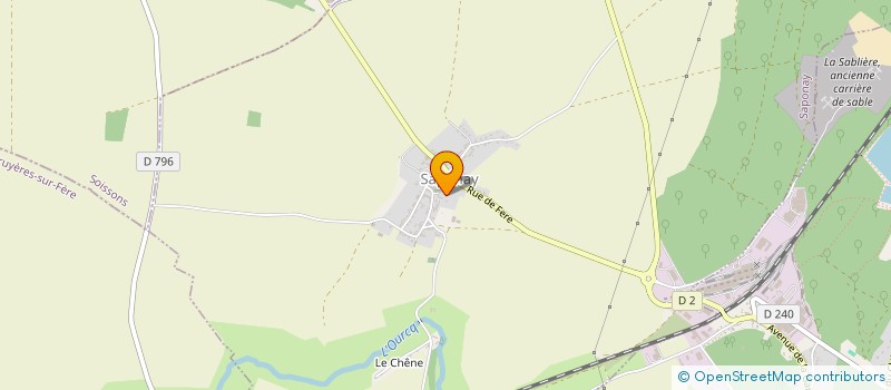 localisation de l'entreprise MADAME ODILE ALESI  LOUPEIGNE