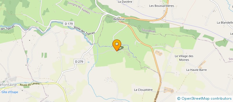 localisation de l'entreprise MADAME ODILE ALLAIN  SAINT-BARTHELEMY