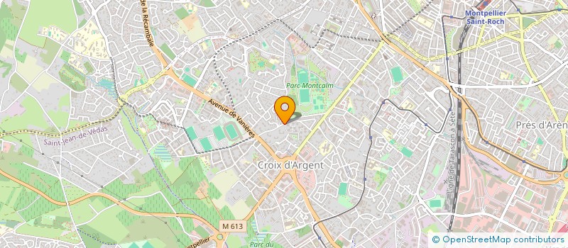 localisation de l'entreprise MADAME ODILE AUZIECH à MONTPELLIER