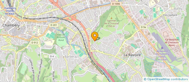 localisation de l'entreprise MADAME ODILE BAIMA à LA RAVOIRE