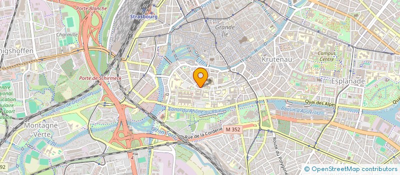 localisation de l'entreprise MADAME ODILE BALMELLE à STRASBOURG