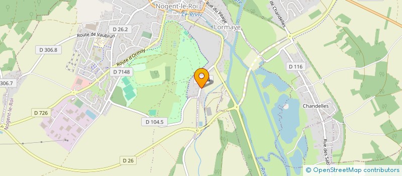 localisation de l'entreprise MADAME ODILE BANAS à NOGENT-LE-ROI