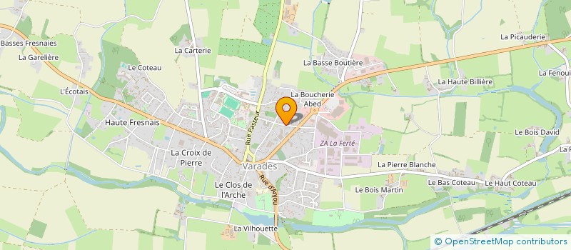 localisation de l'entreprise MADAME ODILE BARBIN à LOIREAUXENCE