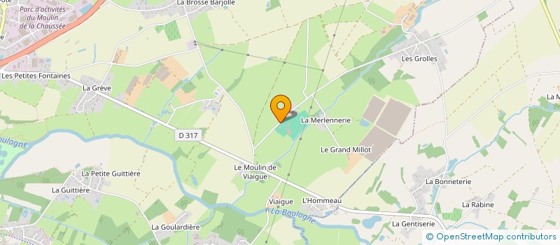 localisation de l'entreprise MADAME ODILE BARREAU  SAINT-PHILBERT-DE-GRAND-LIEU