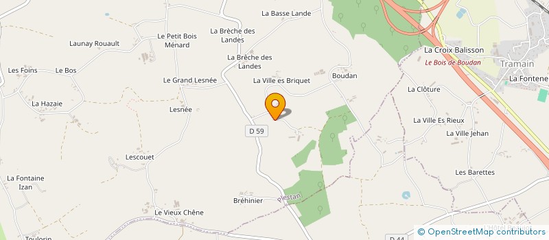 localisation de l'entreprise MADAME ODILE BEAUDOUARD à PLESTAN