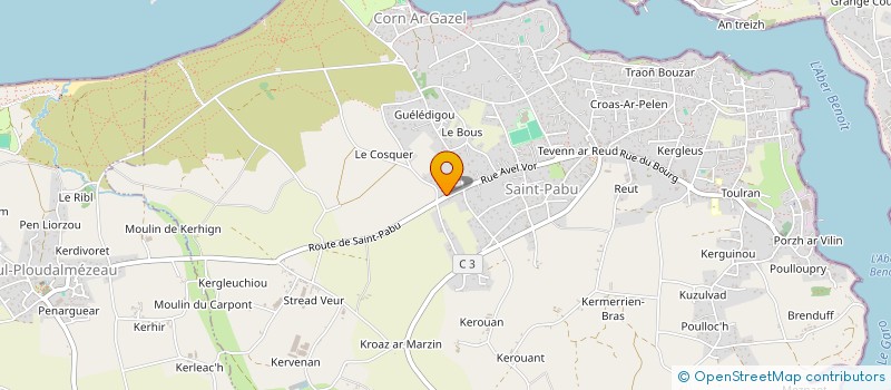 localisation de l'entreprise MADAME ODILE BILLI  SAINT-PABU