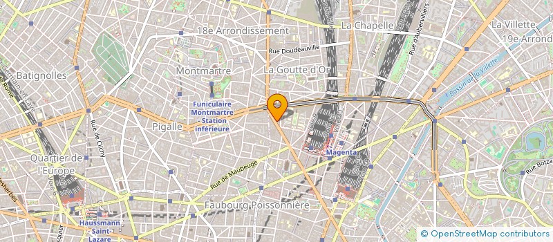 localisation de l'entreprise MADAME ODILE BLAU  PARIS