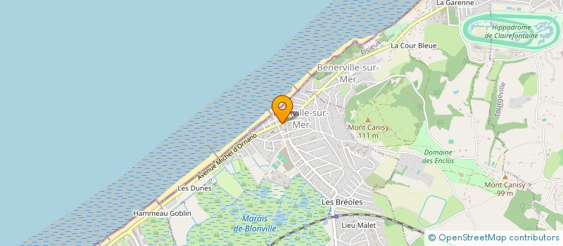 localisation de l'entreprise MADAME ODILE BOISBLUCHE à BLONVILLE-SUR-MER