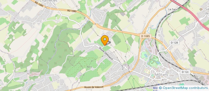 localisation de l'entreprise MADAME ODILE BONNARD-LAPIERRE à MOIRANS