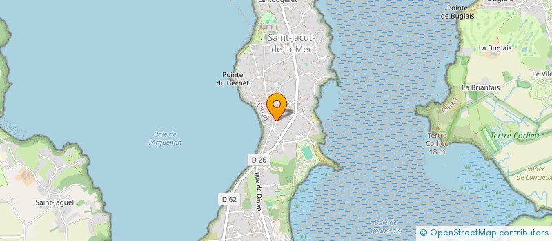 localisation de l'entreprise MADAME ODILE BOQUEREL  SAINT-JACUT-DE-LA-MER