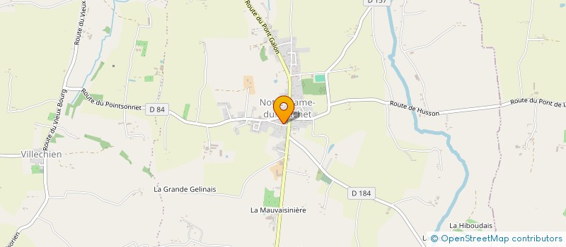 localisation de l'entreprise MADAME ODILE BOUILLON à MORTAIN-BOCAGE