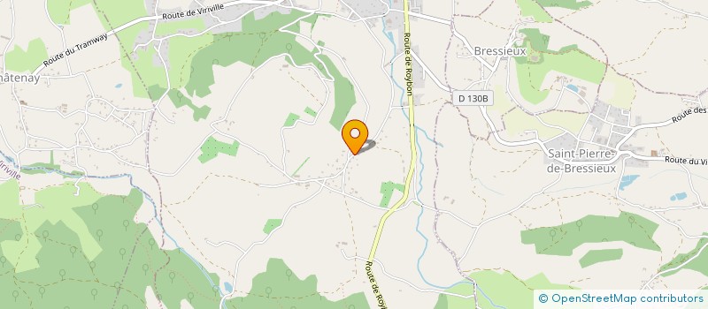 localisation de l'entreprise MADAME ODILE BOUR  SAINT-SIMEON-DE-BRESSIEUX