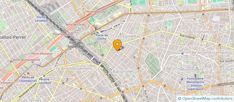 localisation de l'entreprise MADAME ODILE BOUTIER à PARIS