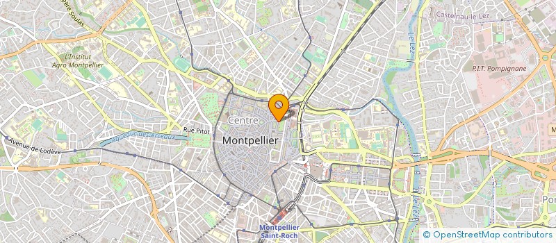 localisation de l'entreprise MADAME ODILE BOUYER à MONTPELLIER
