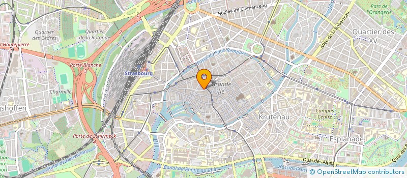 localisation de l'entreprise MADAME ODILE BOYER à STRASBOURG
