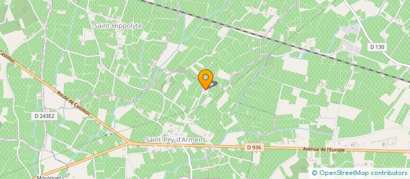 localisation de l'entreprise MADAME ODILE BRAC  SAINT-EMILION