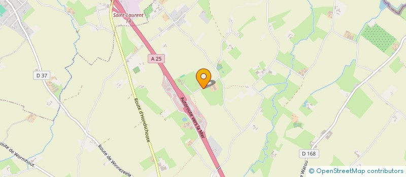 localisation de l'entreprise MADAME ODILE CAILLAU  STEENVOORDE