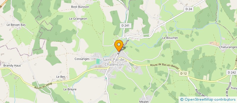 localisation de l'entreprise MADAME ODILE CHANCENOTTE  SAINT-PAL-DE-CHALENCON