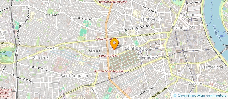 localisation de l'entreprise MADAME ODILE COLCOMBET à BORDEAUX