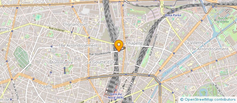 localisation de l'entreprise MADAME ODILE CONSTANT  PARIS