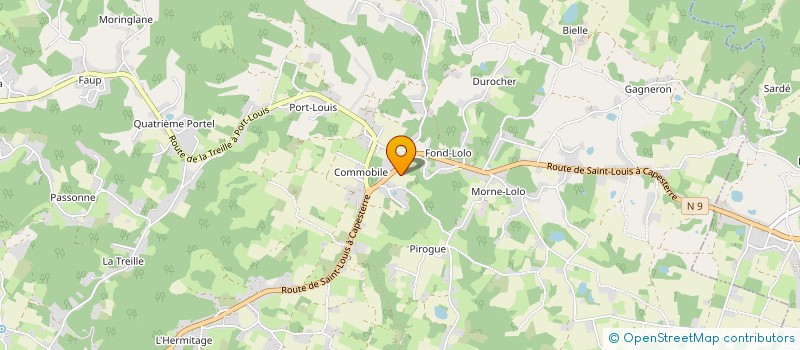 localisation de l'entreprise MADAME ODILE COQUIN à GRAND-BOURG