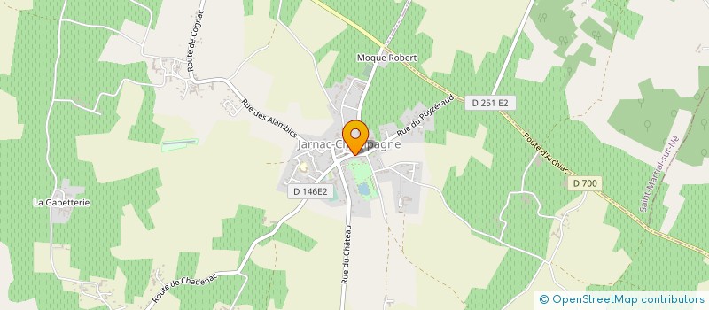 localisation de l'entreprise MADAME ODILE COULON à ARTHENAC