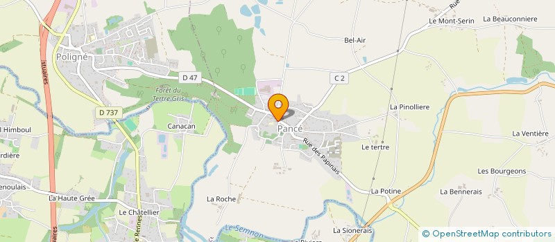 localisation de l'entreprise MADAME ODILE DANCOURT  PANCE