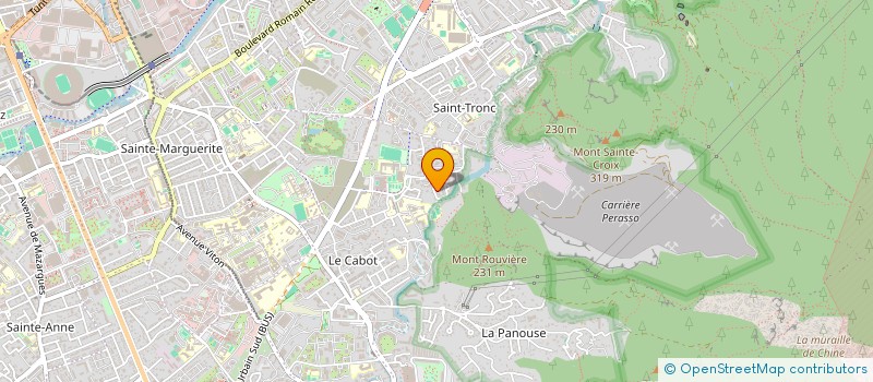 localisation de l'entreprise MADAME ODILE DARBON à MARSEILLE 9EME