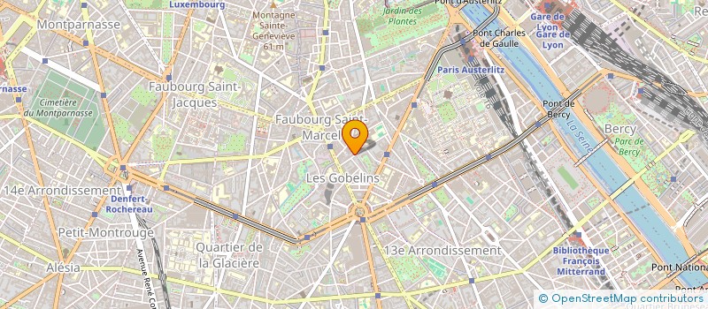 localisation de l'entreprise MADAME ODILE DELACROIX  PARIS