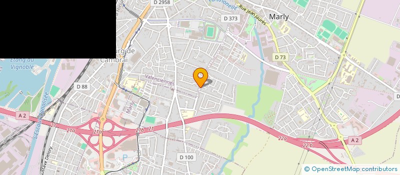 localisation de l'entreprise MADAME ODILE DEMARQUET à VALENCIENNES