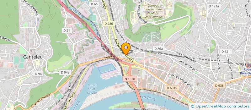 localisation de l'entreprise MADAME ODILE DEVAUX à ROUEN