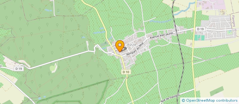 localisation de l'entreprise MADAME ODILE DIEBOLT  AVIZE