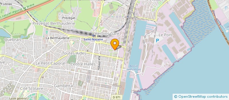 localisation de l'entreprise MADAME ODILE DIJOUX  SAINT-NAZAIRE