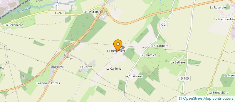 localisation de l'entreprise MADAME ODILE DUBERN à L AIGLE