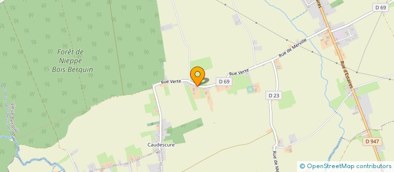 localisation de l'entreprise MADAME ODILE ELLEBOUDT  VIEUX-BERQUIN