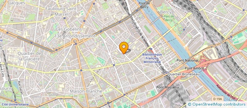 localisation de l'entreprise MADAME ODILE ERNOUX à PARIS