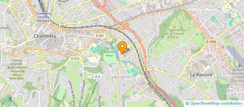 localisation de l'entreprise MADAME ODILE ESCOLIER  BARBERAZ