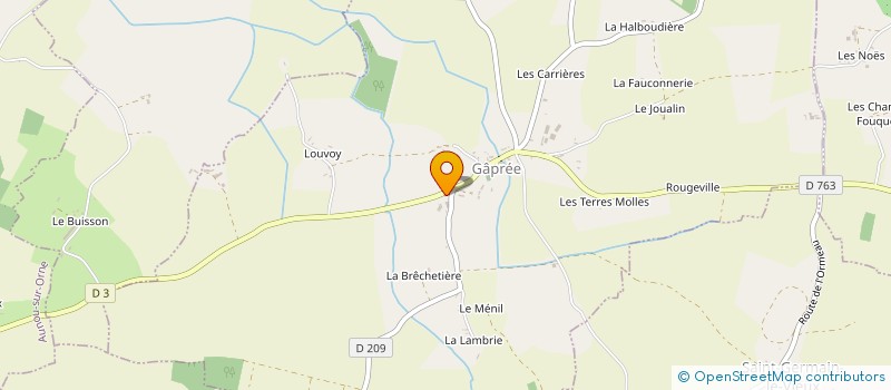 localisation de l'entreprise MADAME ODILE FARDOIT à GAPREE
