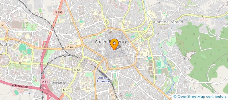 localisation de l'entreprise MADAME ODILE FENART à AIX EN PROVENCE