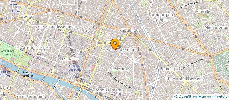 localisation de l'entreprise MADAME ODILE FILLOD  PARIS