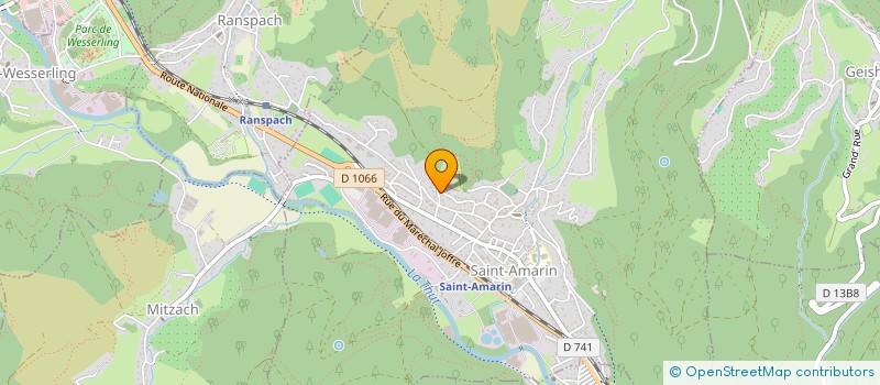 localisation de l'entreprise MADAME ODILE FRANCAIS  SAINT-AMARIN