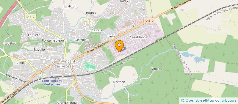 localisation de l'entreprise MADAME ODILE FREYLER  TOSSE