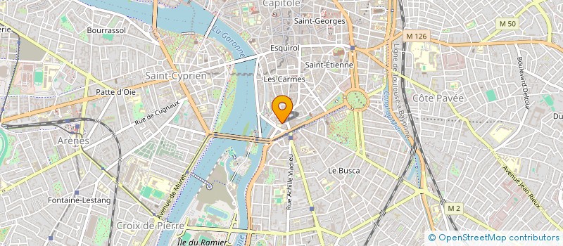localisation de l'entreprise MADAME ODILE FUCHS à TOULOUSE