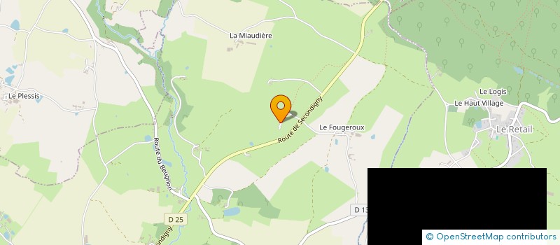 localisation de l'entreprise MADAME ODILE GAILLARD à FENIOUX