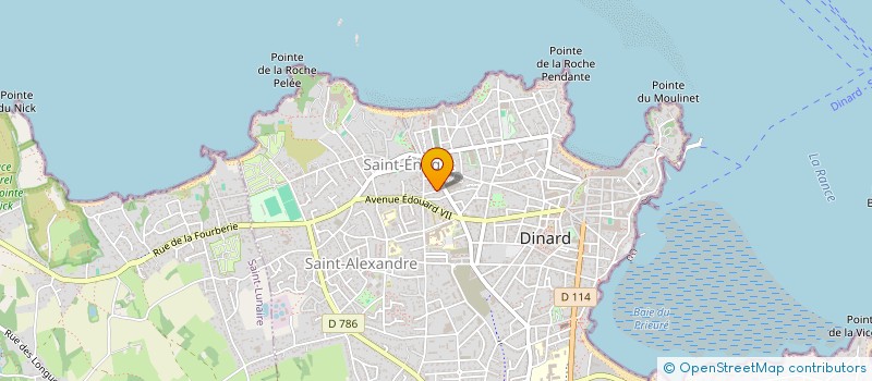 localisation de l'entreprise MADAME ODILE GALLEE à SAINT-BRIAC-SUR-MER